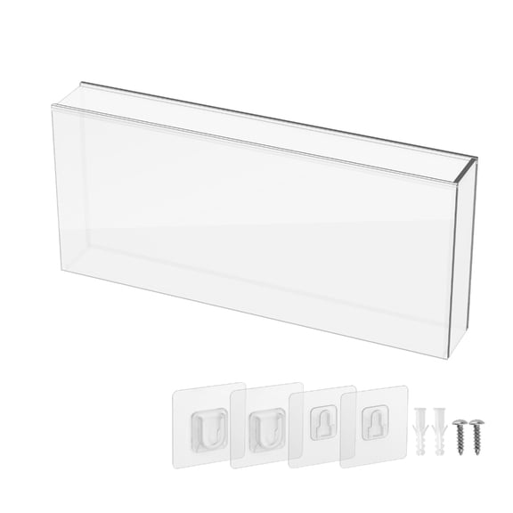 BQBQERT Game Console Display Case Wall Mountable Slide Top Cover For 1st And Lite Models