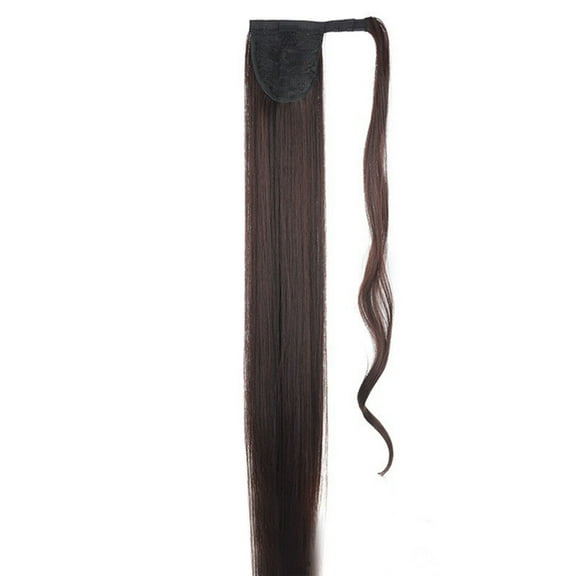 BQBQERT Girls Hairpiece Ponytail Hair Extensions Toupee Coser Headwear Chignons Show Small Face Versatile Daily Wear