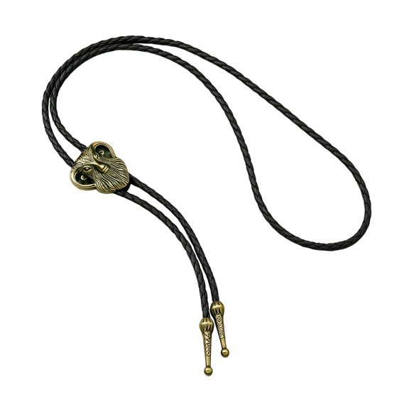 BQBQERT Goat Head Statement Necklace Adjustable Cord Clavicle Chain For Daily Wear
