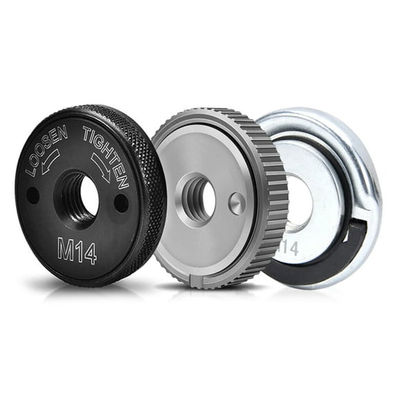 BQBQERT Grinder Flange Locking Nut M14 Thread Flange Nut Power Replacement Tools