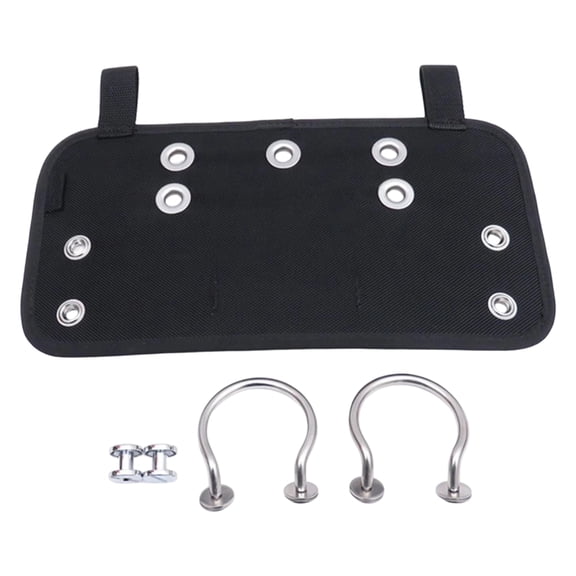 BQBQERT Hanging Board Techs Diving Plate Scubas Diving Squar Butt Plate Dive Equipment Harness For Underwater Activity