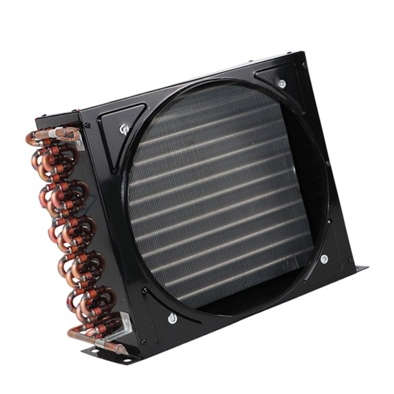 BQBQERT Heavy Duty AWind Cold Water Cooling Radiator Condenser Copper Tube Aluminum