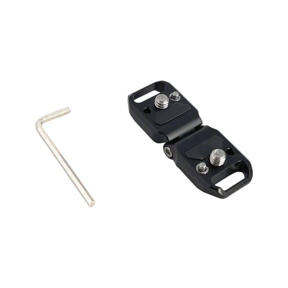 BQBQERT Heavy Duty Aluminum Foldable L Shaped Camera Mounting Plate With Precise Positioning For Video Camera