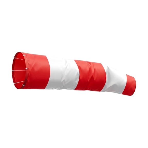 BQBQERT Heavy Duty Ripstop Windsock Reflective Belt Outdoor Wind Measurement for Airport Farm Park