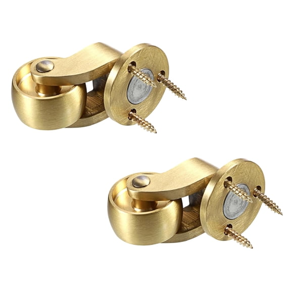 BQBQERT Heavy Type 360 Degrees Rotation Swivels Wheel Hardware Movable for Furniture Trunk Box Sofa Chairs Cabinet Bed