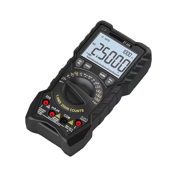 BQBQERT High Accuracy Digital Multimeter with Auto Ranging & 25000 Count Display Multifunction Multimeter for Engineers & Techn