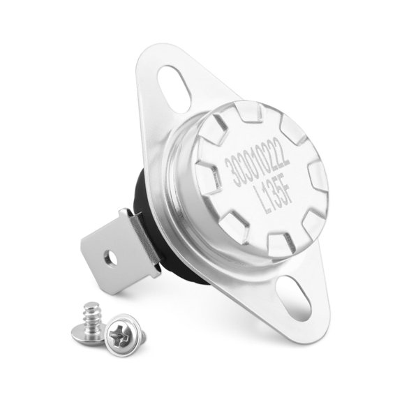 BQBQERT High Automatic Resetting Thermostat Switches with 135F Limit Easy Installation for Pool Heating Equipment