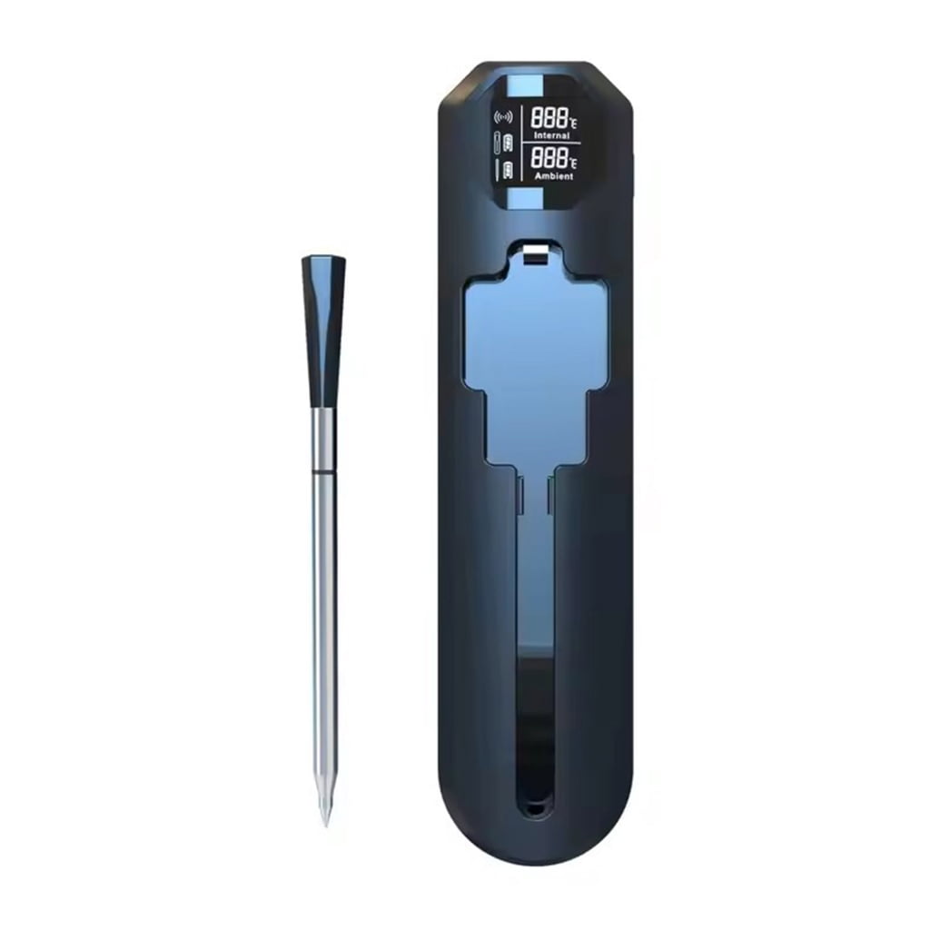 BQBQERT High Heats Food Thermometers Probe Meat Thermometers For Outdoor Cooking