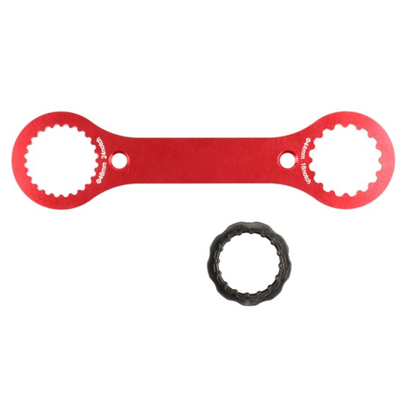 BQBQERT High Strength Cycling Tool Heavy Type Bike Bottom Brackets Wrenches Easyly Storage for Outdoor Repairs