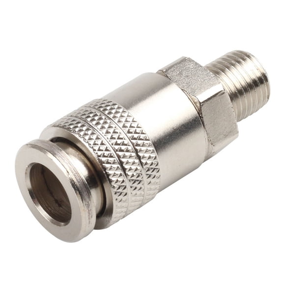 BQBQERT Industrial Pneumatic Adapter G1/4 Male Thread Rapid Connection Fit for Air Systems Equipment