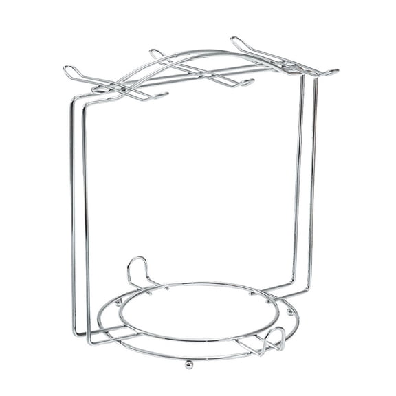 BQBQERT Iron Coffee Mug Holder Tree with Stable Base Cup Drying Rack Space Saving Saucers and Plates Drainer Kitchen Decoration