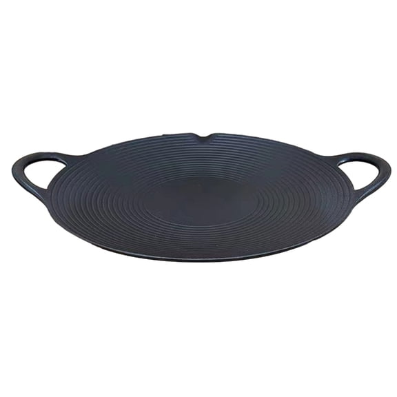 BQBQERT Iron Cookware Set Grilling Plate Camping Equipment Outdoor BBQ Pans for Grilling