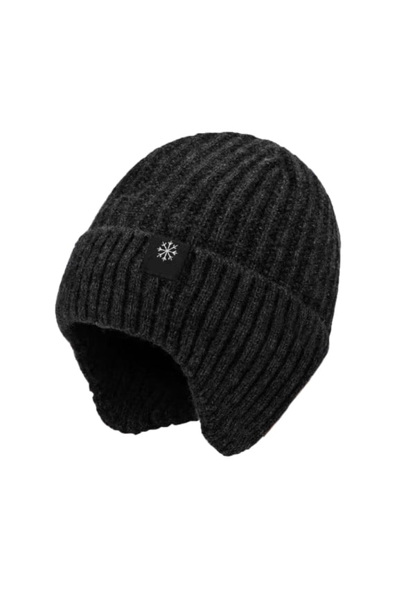 Knitted Ear Protections Earmuff Hat Fisherman Knitted Hat Men Cycling Running Knitted Hat Winter Warm Knit Skull Caps