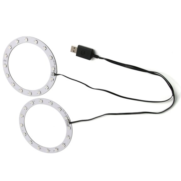 BQBQERT LED Light Circlet for P5 Full Series Game Consoles 12 Light Effects Sound Activation Adjust Brightness Control