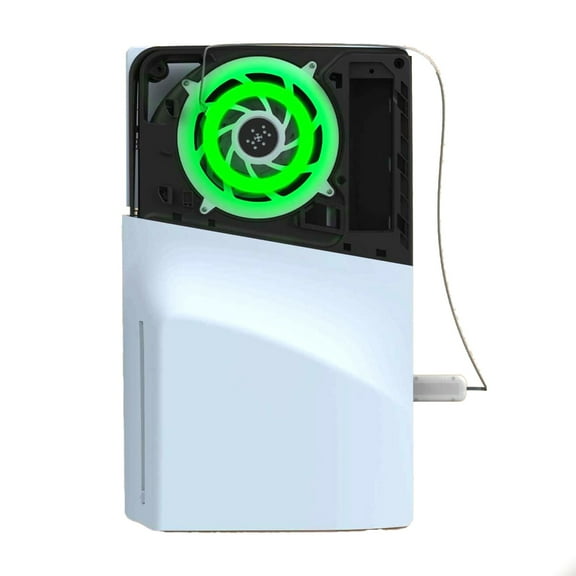 BQBQERT LED Light Strips for Gaming Console,7 Colors Decals Decoration Accessories with Remote Control