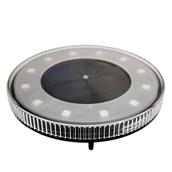 BQBQERT LED Solar Disk Lights Outdoor Solar Garden Light Bright In-Ground Lights for Landscape Driveway Patio Walkway