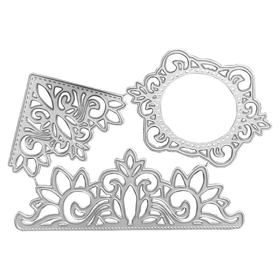 BQBQERT Lace Frame Metal Cutting Dies Stencils for Scrapbooking ...