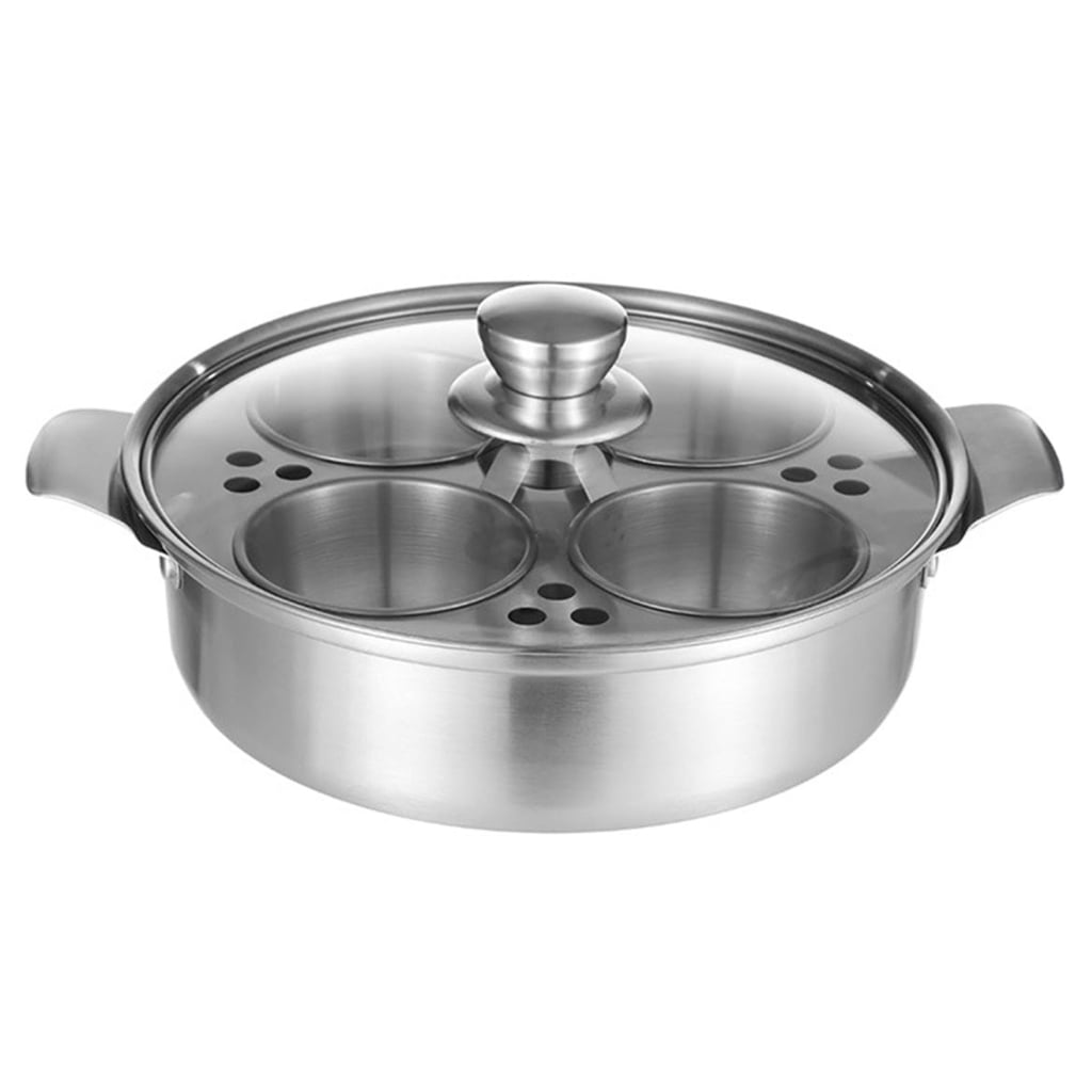 BQBQERT Large Capacity Universals Eggs Cooker Steamer Pots 4 Cup Poached Eggs Maker for Party Household Restaurant Enduring