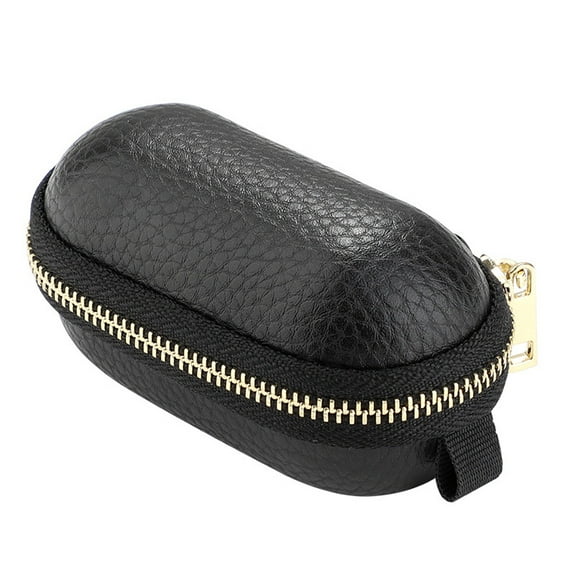 BQBQERT Leather Black Headphone Storage Box Headset Bag for Hammerhead Headset