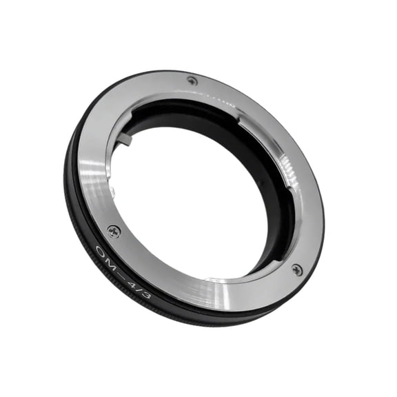 BQBQERT Lens Adapter for OM to 4/3 Cameras Manual Control Manual Exposure and Apertures Priority Functionality