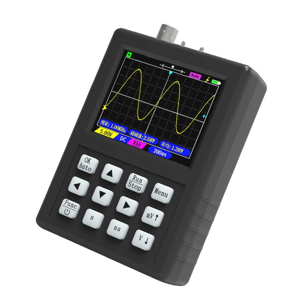 BQBQERT Lightweight Digital Oscilloscope With Wide Frequency Ranges And Multiple Waveforms Outputs For Diverses Applications