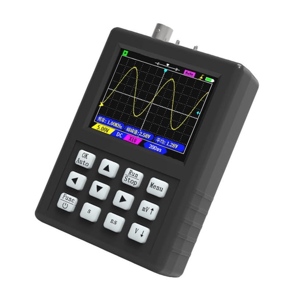BQBQERT Lightweight Digital Oscilloscope With Wide Frequency Ranges And Multiple Waveforms Outputs For Diverses Applications