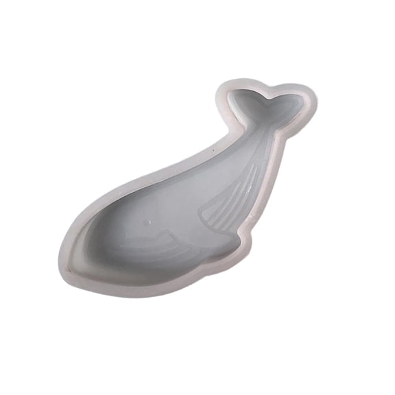 BQBQERT Lovely Animal Shape Silicone Whale Ornament Plasters Casting Epoxy Resin