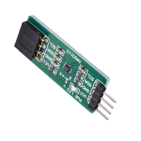 BQBQERT Low Power 3Axis Geomagnetic Sensors Module Compatible for Microcontrollers and Use I2C Interfaces