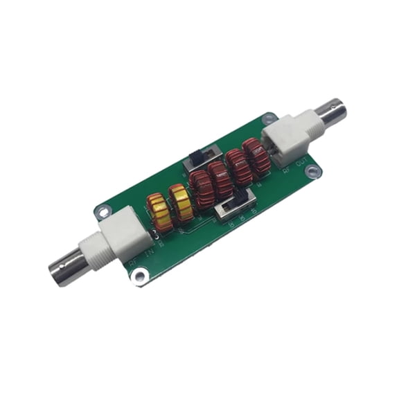 BQBQERT Low pass Filter 20m30m40mCW SSB Low pass filter LPF frequency: 7MHz, 10MHz, 14MHz;