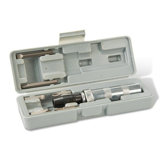 BQBQERT Manual Screwdriver with 6PCS Bits Screwdriver Multi-function Tool With Handle Professional
