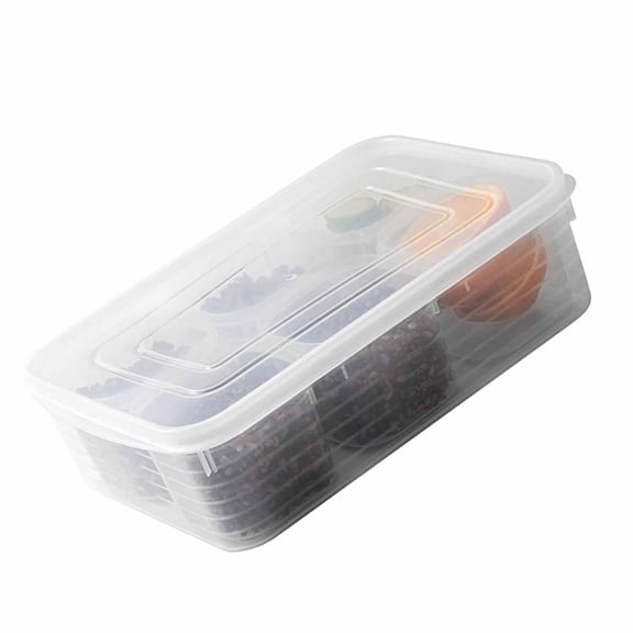 BQBQERT Meals Prep Containers for Home And Travel Safe PP Materials Easy To Clear Designs for Quick Content Check