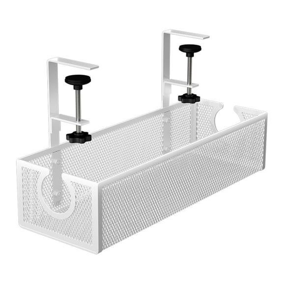 BQBQERT Metal Under Shelf Storage Baskets Easy Install Hanging Organized Metal Basket For Kitchen Office And Closet