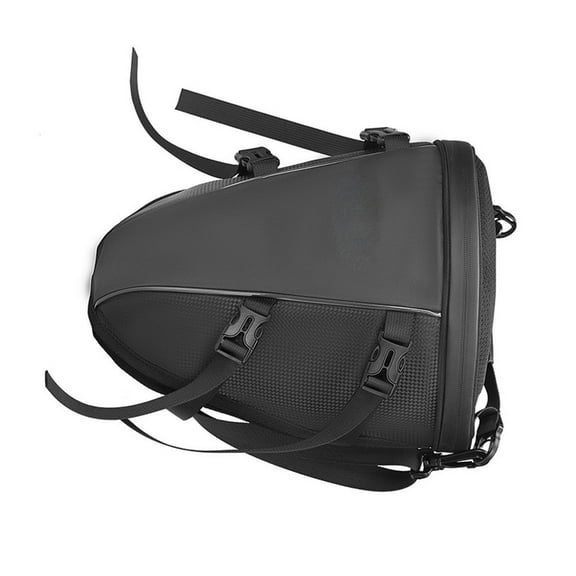 BQBQERT Motorcycle Tail Bag Helmets Storage Multipurpose Rear Seats Riding Backpack Large Capacity for Daily Commute