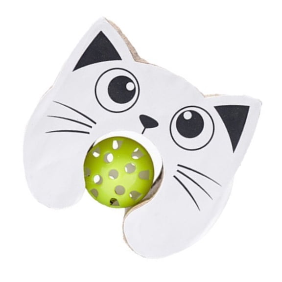 BQBQERT Multifunctional Cats Activity Center Scratcher Toy With Folding Feature And Auditory For Kittens