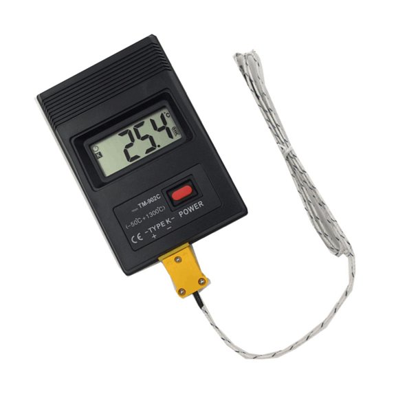 BQBQERT Multifunctional Digital Temperature Gauge For Cooking And Industrial Applications LCD Digital Display
