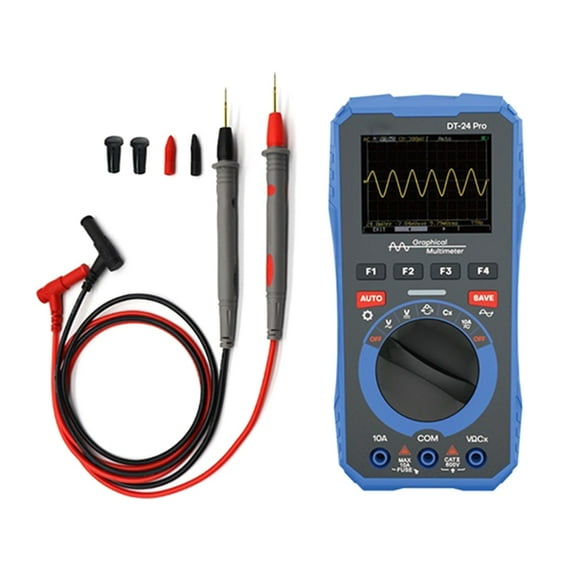 BQBQERT Multimeter Oscilloscope With Clear LCD Display for Profession Use in Circuit Designs&Fault Diagnosis Electrical Testing