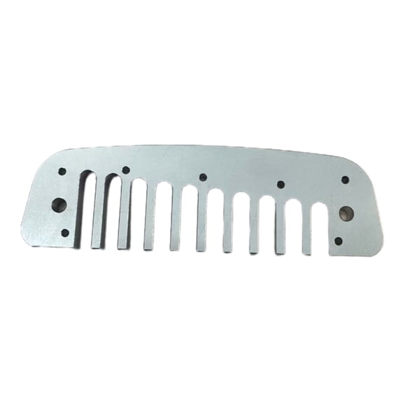 BQBQERT Multipurpose 10 Holes Blues Harmonica Tuning Comb Metal Texture Suitable for Stage Practice and Creative Expression