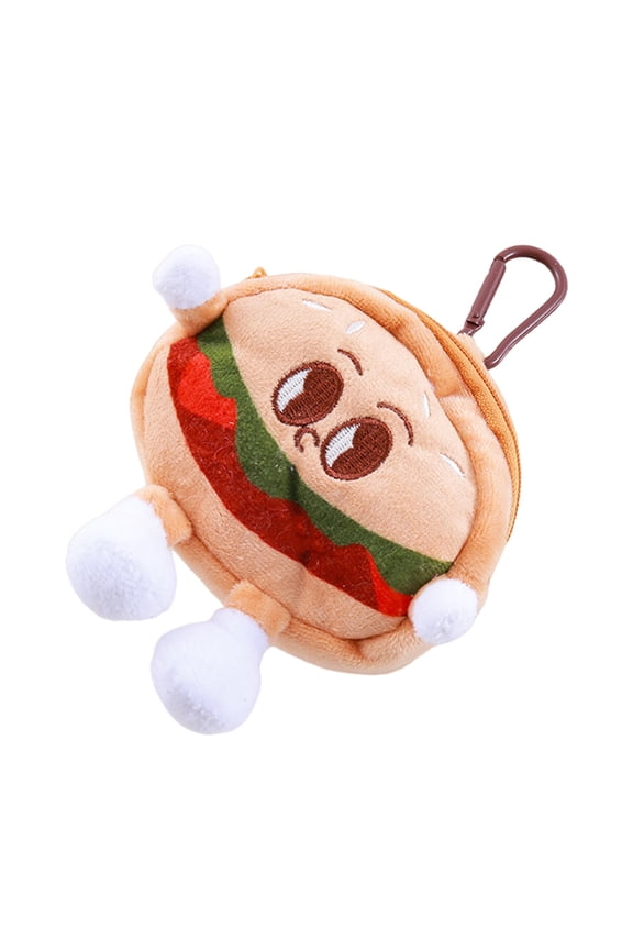 Multipurpose Capybaras Animal Styles Coin Holder with Secure Zippered Designs Accessory for Everyday Convenience