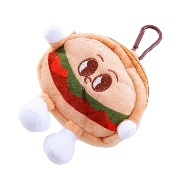 BQBQERT Multipurpose Capybaras Animal Styles Coin Holder with Secure Zippered Designs Accessory for Everyday Convenience