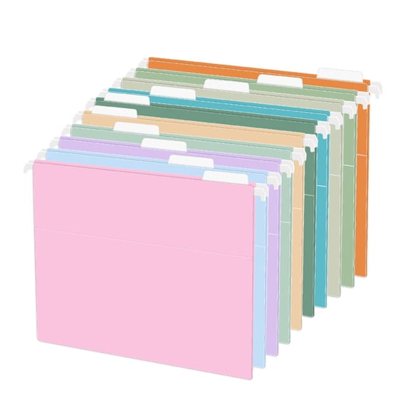 BQBQERT Multipurpose Hanging File Organizers Wall Mounted File Folder Design for School Home Essential