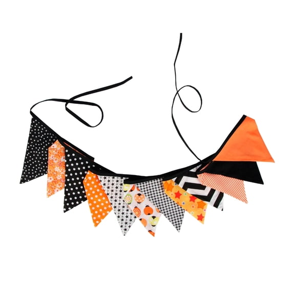 BQBQERT Multipurpose Triangular Bunting Flag for Window and Wall Adornment