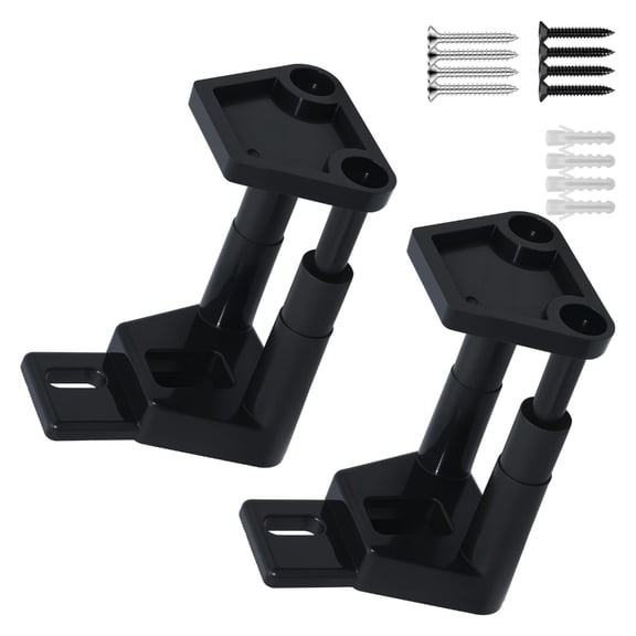 BQBQERT Not Slip Sliding Door Bottom Guides Adjustable Track Systems with Anchoring Screws Suitable for Barn Doors