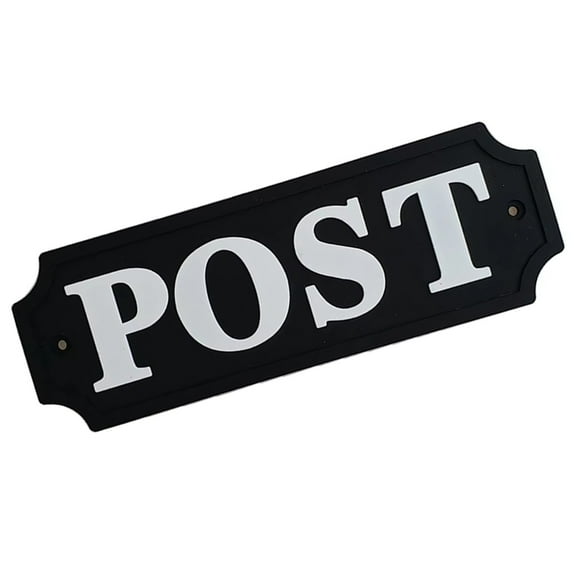 BQBQERT POST Sign Decorative Plaques Wall Labels for House Room Home Decoration