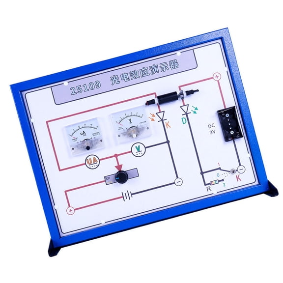 BQBQERT Physics Teaching Instrument Photoelectric Effect Demonstration Tool For School Classroom Labs and Science Experiment