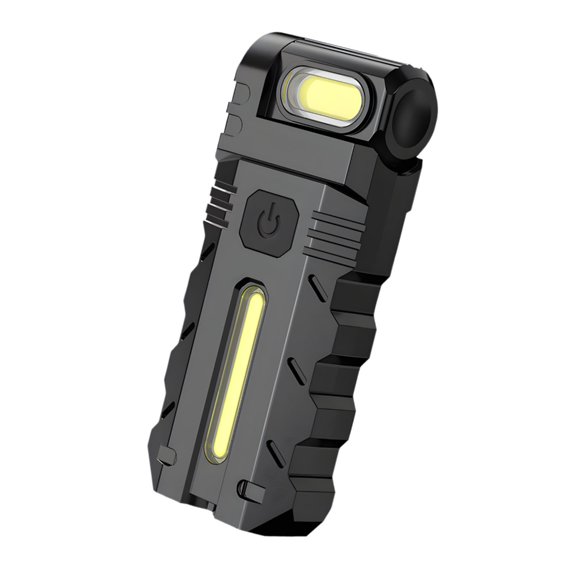 BQBQERT Portable 1000mAh Holder Flashlight With Powerful Magnet Base And Flexible Position Perfect For Car Repair Outdoor Ad