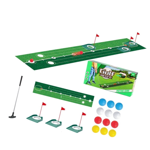 BQBQERT Portable Foldable Golf Putting Mat rolls Up Design for Easy Storage and Travel for Consistent Practice On The Go