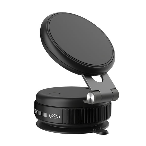 BQBQERT Portable Secure Car Phone Bracket Stand with Vacuum Magnetic Suction for Navigation Video Calls Safe Driving
