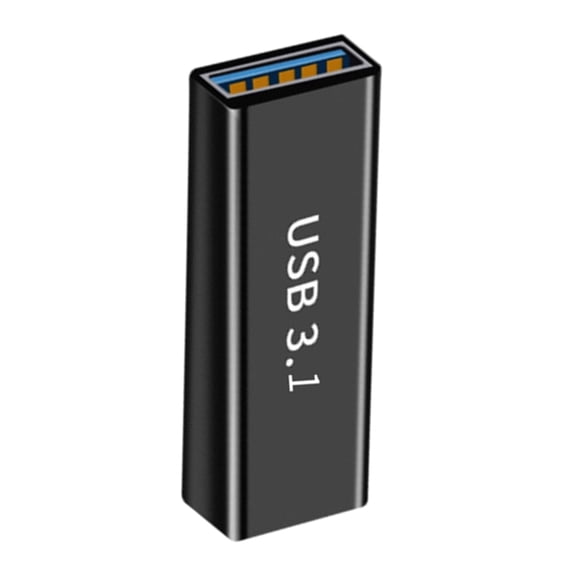 BQBQERT Portable USB To Type C Female Converter Connector Head 3.1 Supports 10Gbps Fast Charging And Data Sync