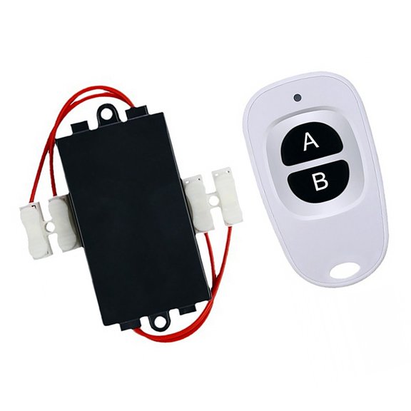 BQBQERT Practical 2 Channel Remote Controllers Systems with Receiver and Transmitters for Home Automation Daily Use