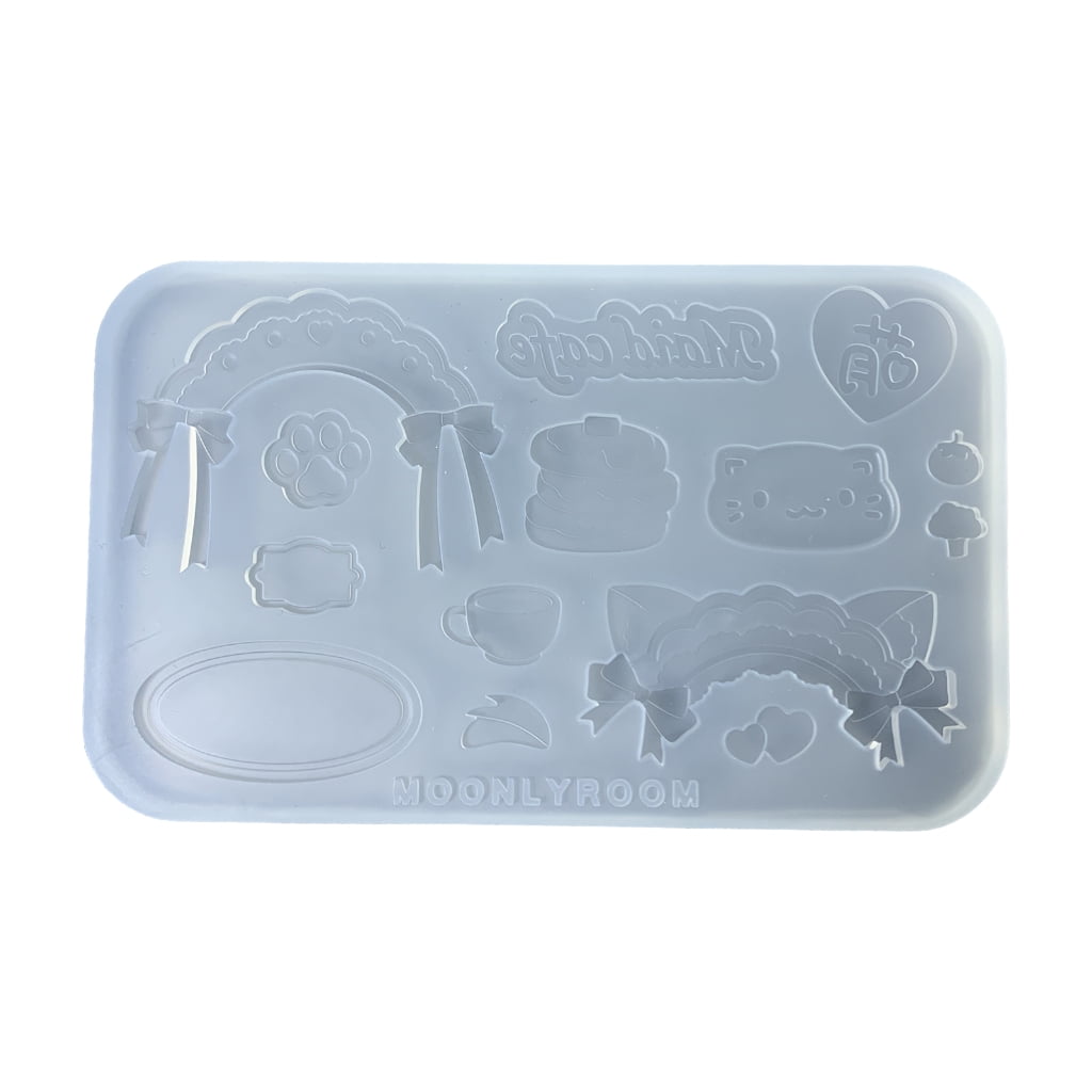 BQBQERT Practical Epoxy Resin Mold Cats Housemaid Accessories Easy to ...